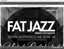 Tablet Screenshot of fatjazz.com